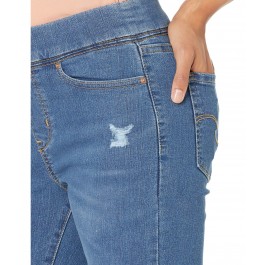 Women's Pull-On Skinny Ripped Jeans