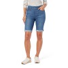 Women's cuffed knee-length jeans