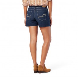 Women's dark blue short jeans