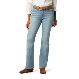 Women's mid-rise slim-fit jeans