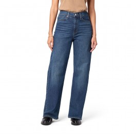 Women's high waist straight jeans
