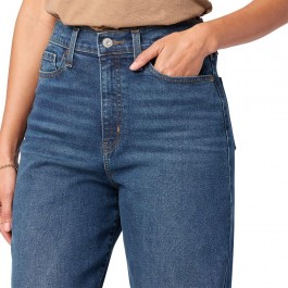 Women's high waist straight jeans
