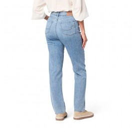 Women's high waist straight jeans