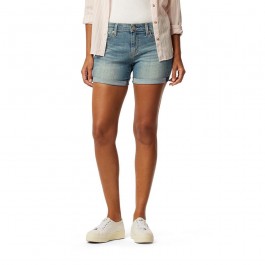 Women's mid-rise cuffed short jeans