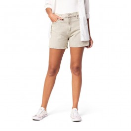 Women's mid-rise short jeans