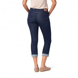 Women's mid-rise slim-fit cropped jeans
