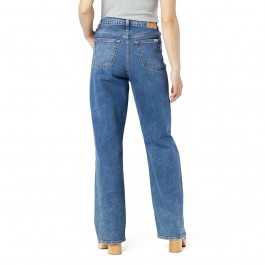 Women's straight-leg ripped jeans